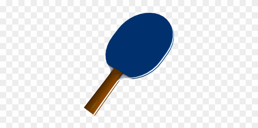 Ping Pong Racket Png Image - Ping Pong Paddle Blue Clipart #205849