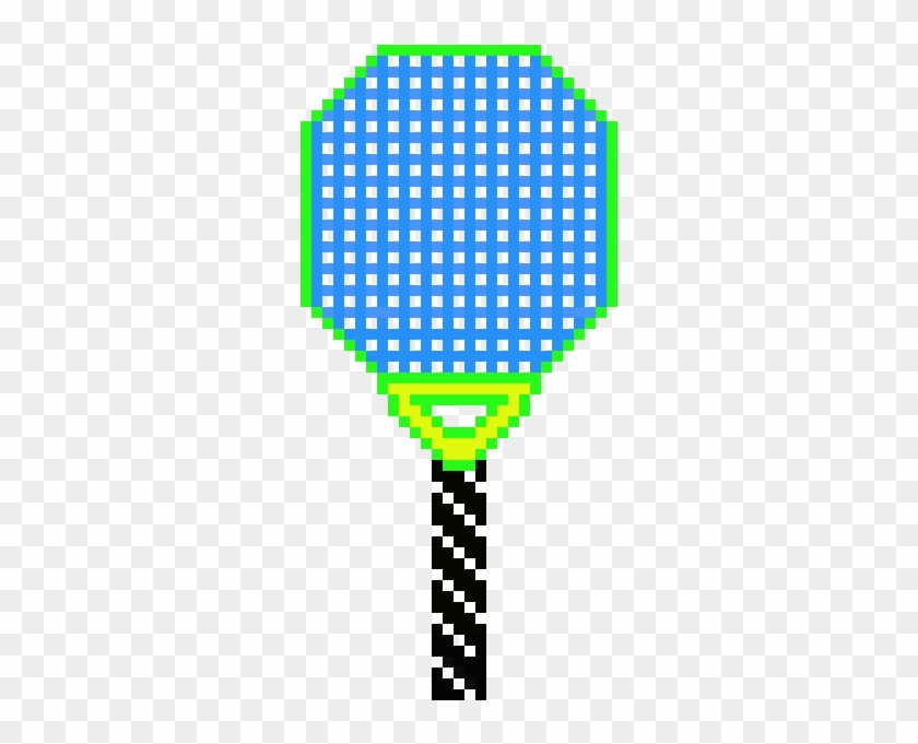 Pixel Tennis Racquet - Pixel Art Tennis #205863