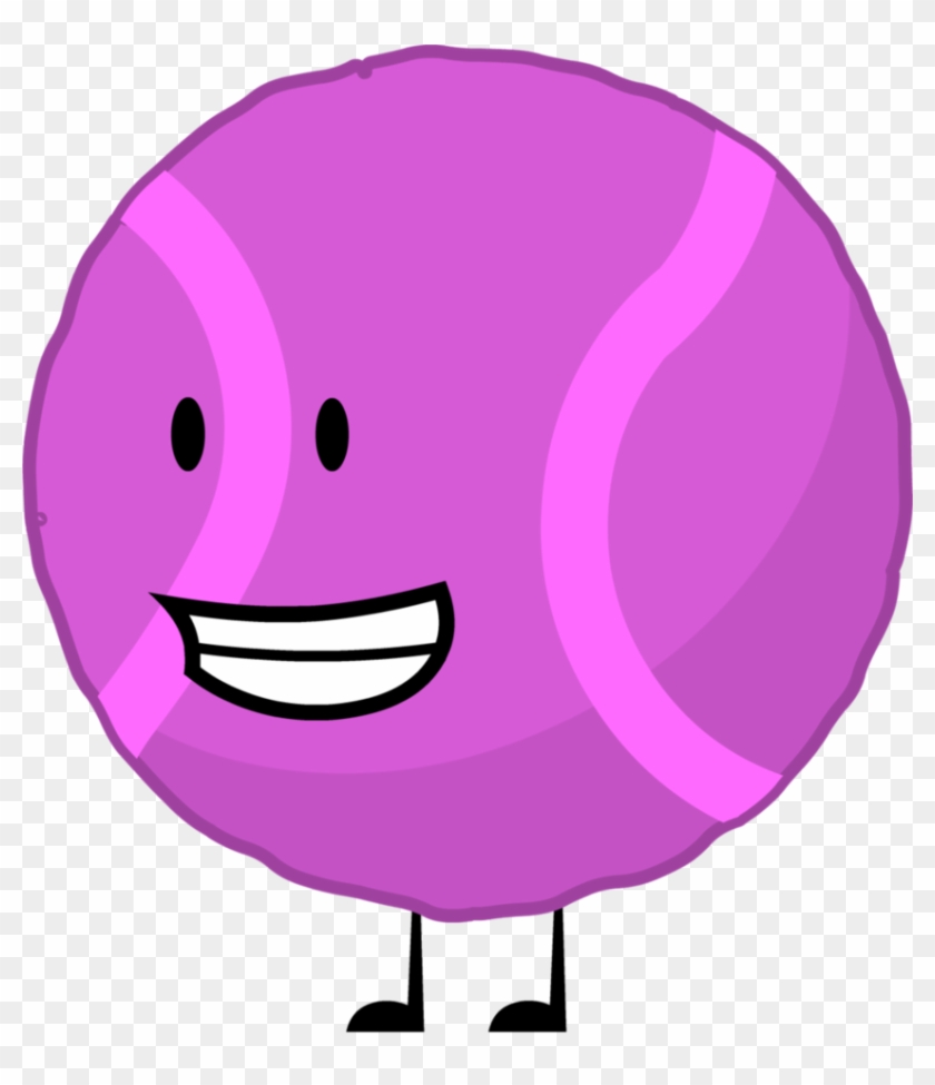 Pink Tennisball By Brownpen0 - Smiling Purple Emoji #205873