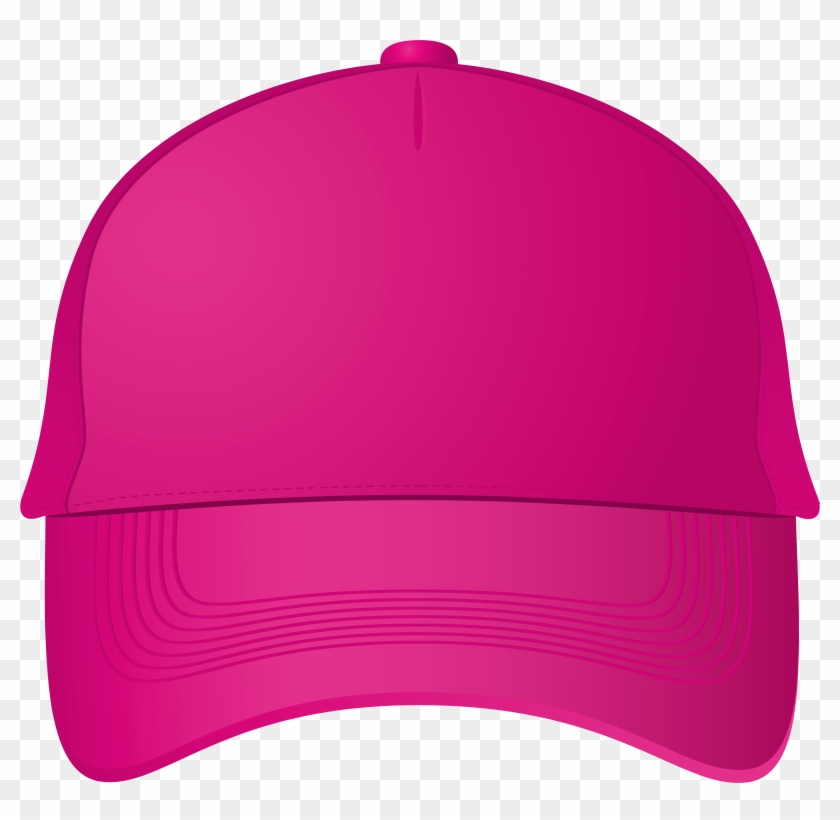 Clipart Pink Ball Baseball Cap Png Best Web - Deer Track Design Custom