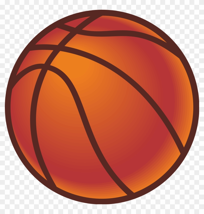 Clipart Basketball Goal - Basketball Clip Art #205947