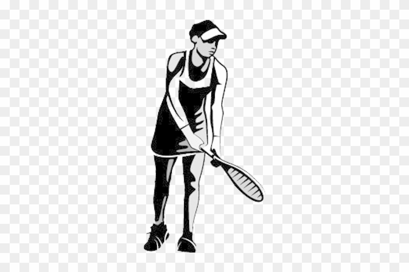 Tennis Girl Tennis Player Clip Art - Tennis #205961