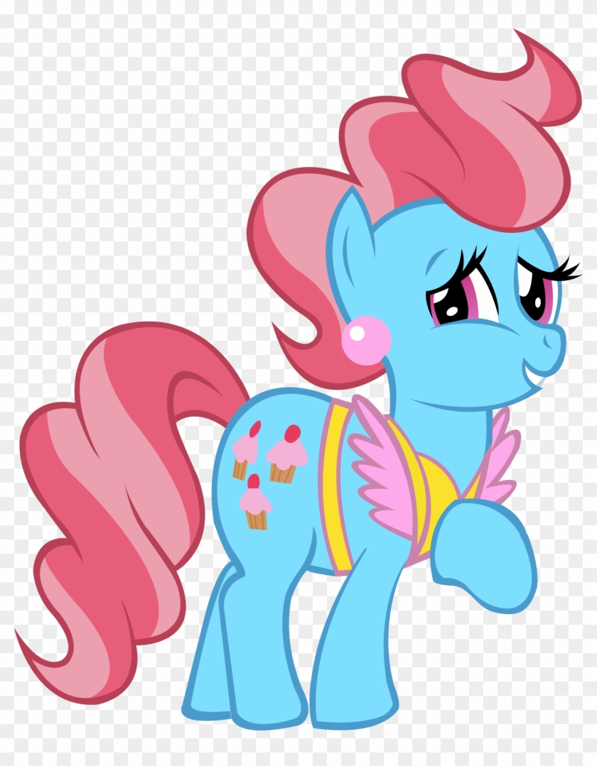 Cake Clipart My Little Pony - My Little Pony Cupcake Pony #205976