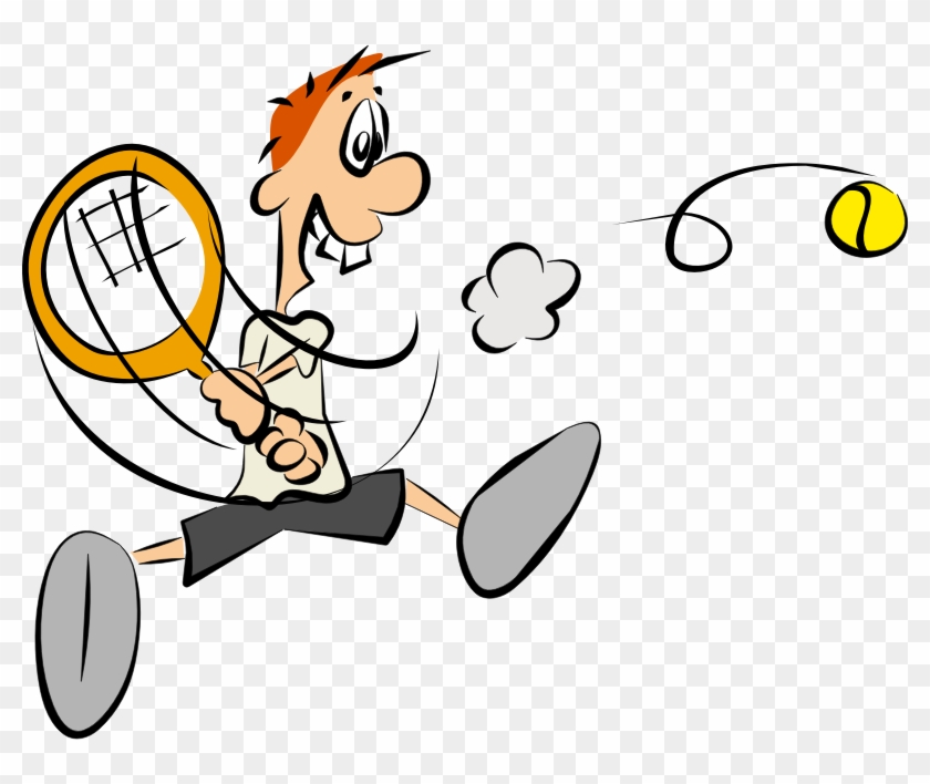 Medium Image - Tennis Cartoon #205999