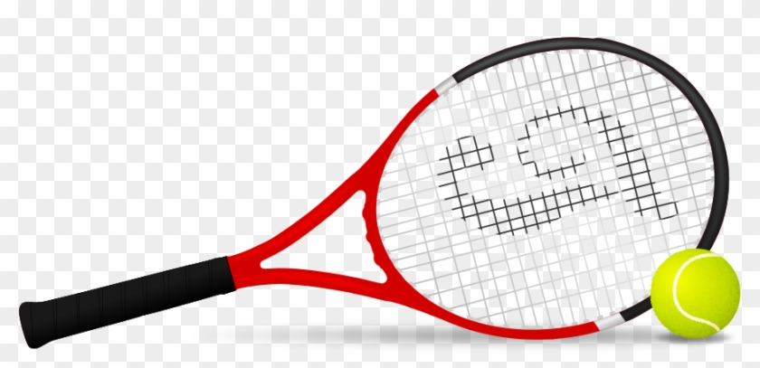 This Free Clip Arts Design Of Tennis Sport Vector - Tennis Racket #206000