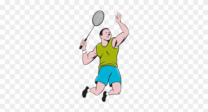 Badminton Player Png Image - Badminton Cartoon #206037