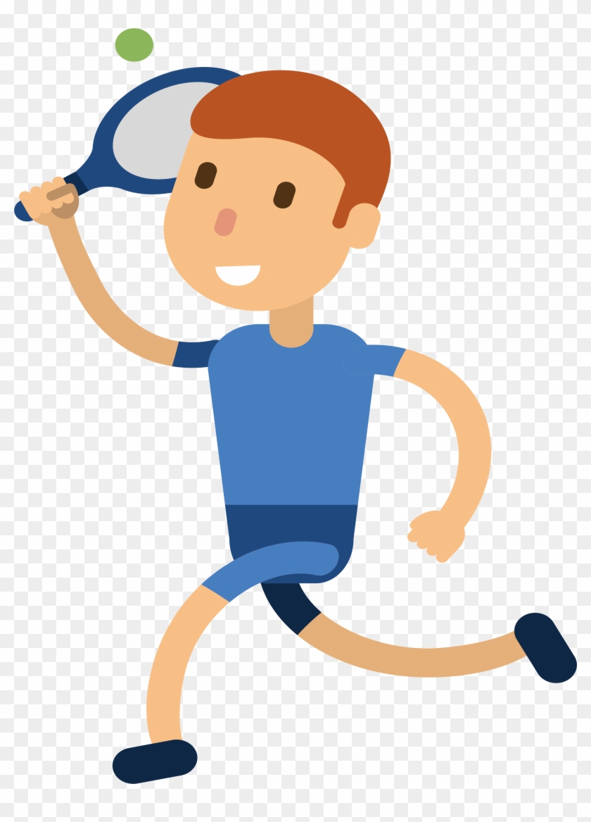 Badminton Clip Art - Badminton Player #206058