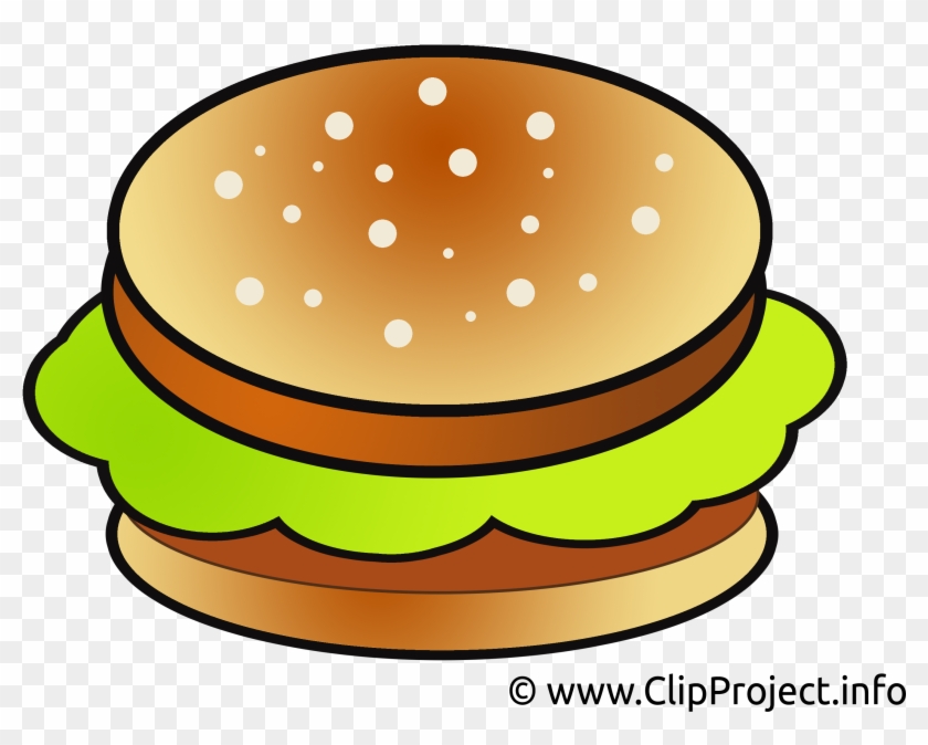 Clipart Hamburger Essen Bilder - Essen Clipart #206272