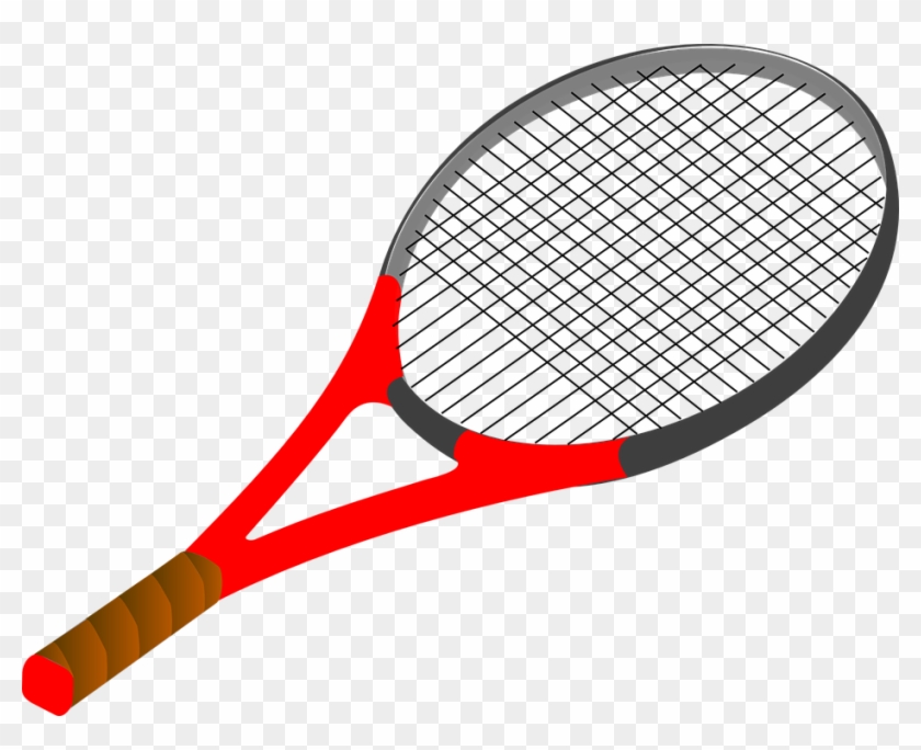 Tennis Clip Art Border Free - Tennis Racket Transparent Background #206304