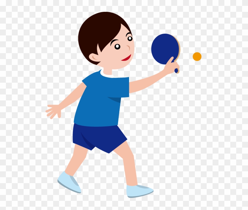 Ping Pong Clip Art - Ping Pong Player Clipart #206470