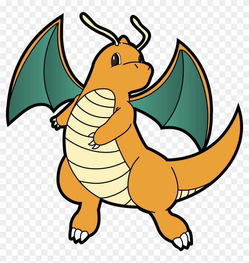 Dragonite Flying Vector By Konylice Dragonite Flying - Pokemon Dragonite Render #206628