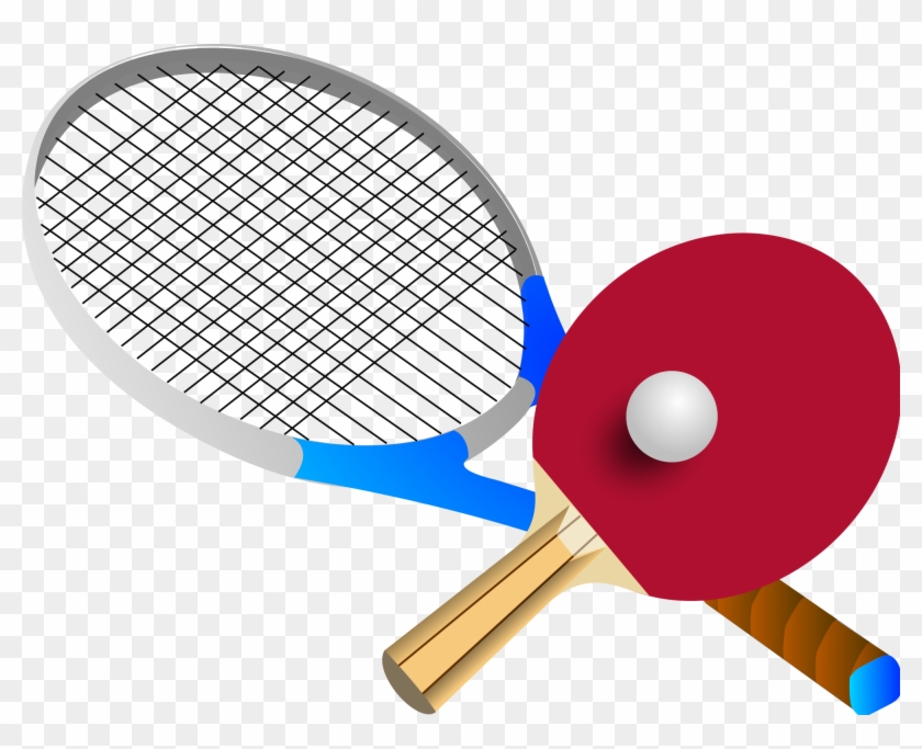 Open - Tennis Racket Clip Art #206649