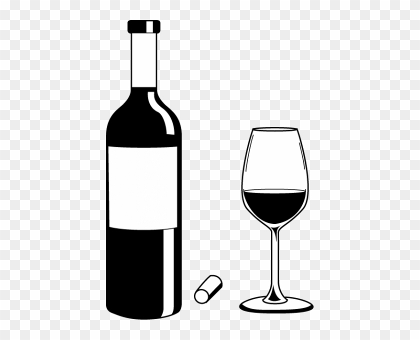 Download Free "wine Clipart Black And White 7" Png - Download Free "wine Clipart Black And White 7" Png #206680