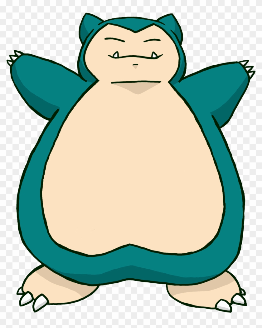 Snorlax Pokemon Dibujo #206717