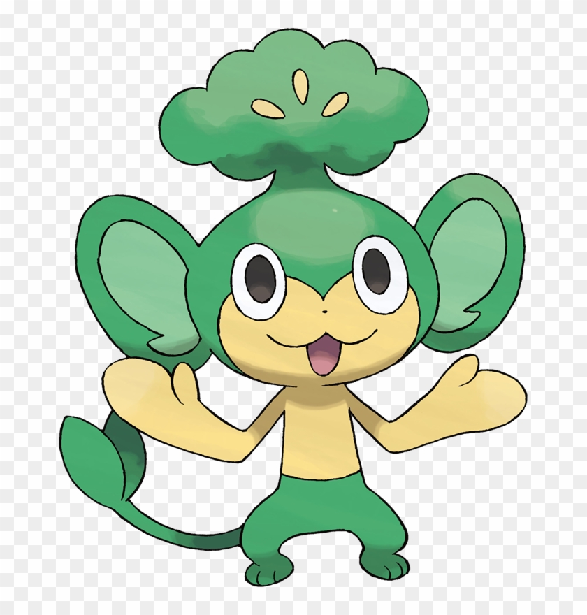 511 Pokémon Pansage Www - Monkey Pokemon #206731
