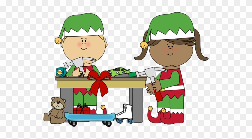 Workshop Building Cliparts Free Download Clip Art Free - Elves Working Clip Art #206760