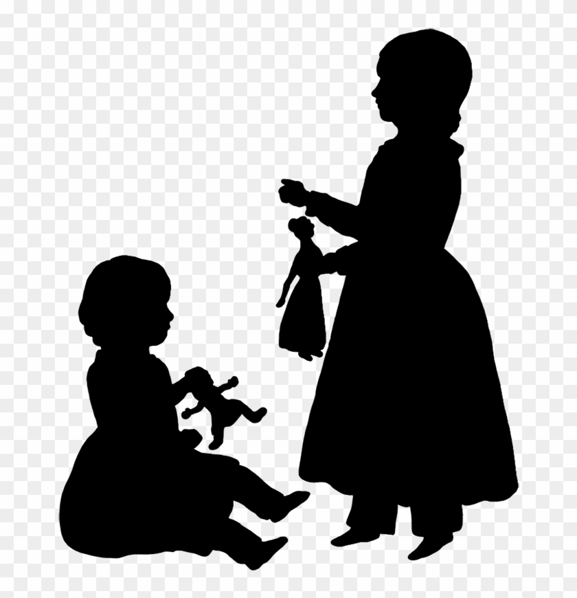 Victorian Silhouette Clipart - Canon #206782