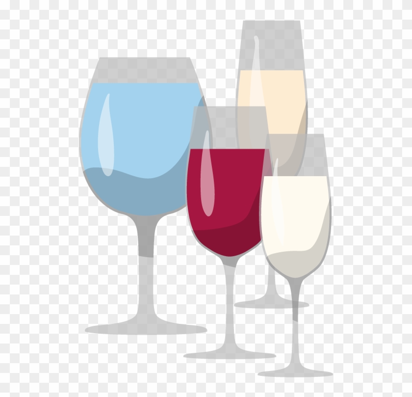 Glasses, Left To Right - Wine Glass #206967