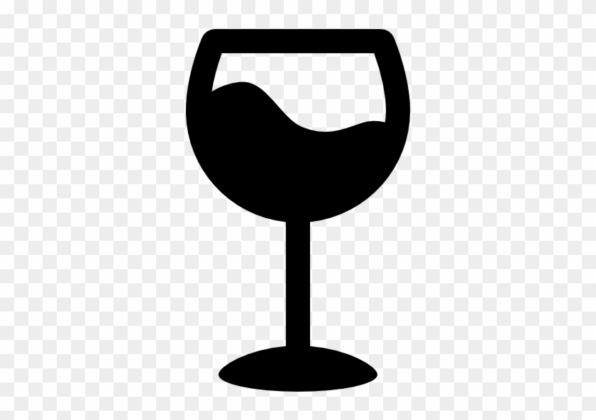 Oversized Wine Glass Vector - Wine Glass Logo Png #207023