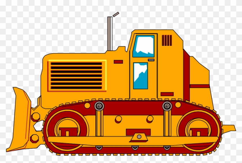 File - D9-dozer - Svg - Рисунки Строительные Машины #207035