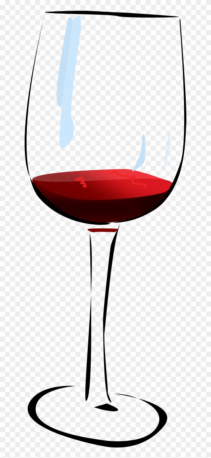 Wineglass Simple Illustration By Stridermelnik Wineglass - Illustration #207125