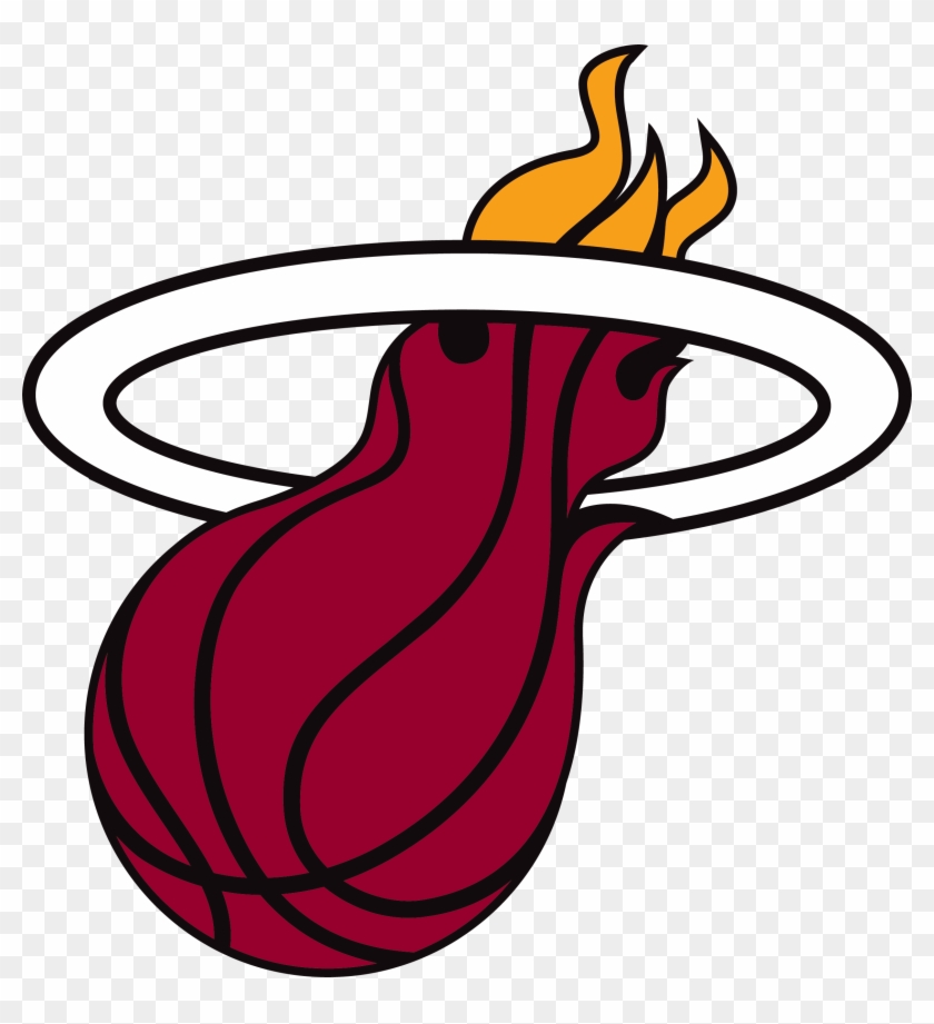 Miami Heat Vs - Miami Heat Logo Png #207185
