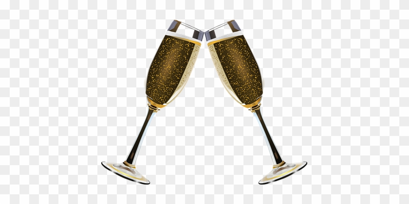 Champagne Clink Glasses Alcohol Bubble Bub - Champagne Transparent #207298