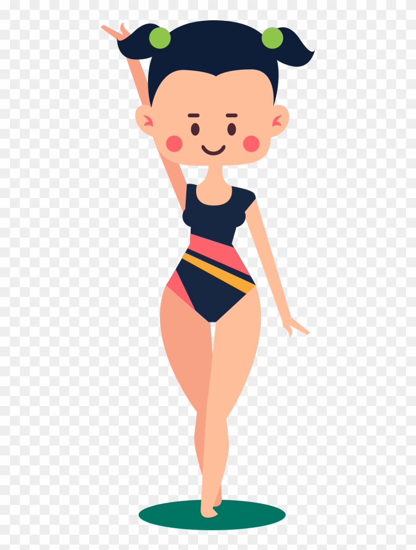 Gymnastics Clip Art - Imagenes De Gimnasia Artistica Animadas #207358