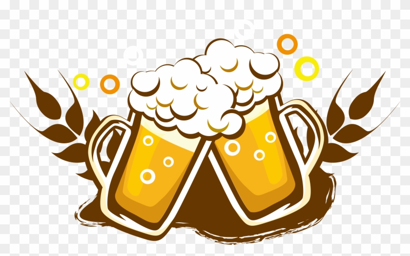 Draught Beer Wine Drink Bottle - Beer Cartoon Png #207362