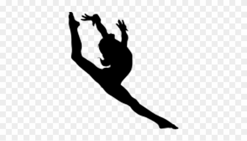 Northern Hope Gym - Gymnast Silhouette Leap #207361