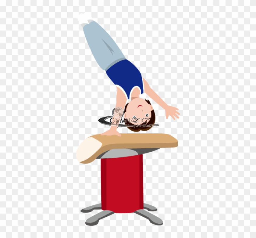 Gymnast Clipart Vault - Gymnastics Vault Clipart Png #207360