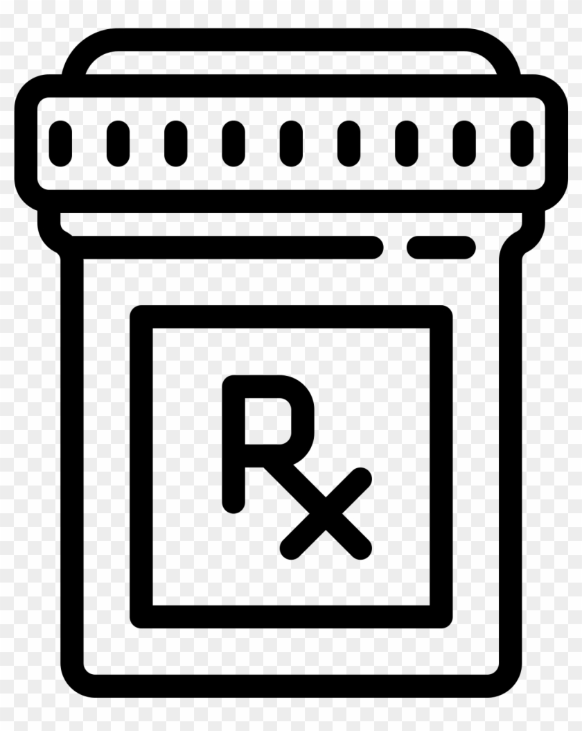 Pills Clipart Rx Bottle - Medicine Bottle Clip Art #207372