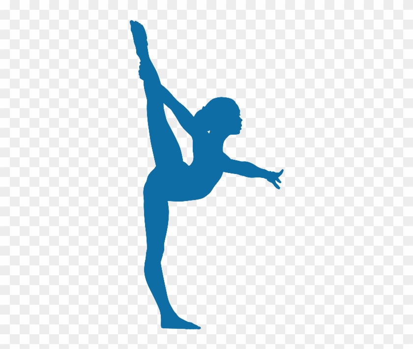 Free Gymnastics Clipart Clipart Clipartix - Gymnastics Silhouette #207378