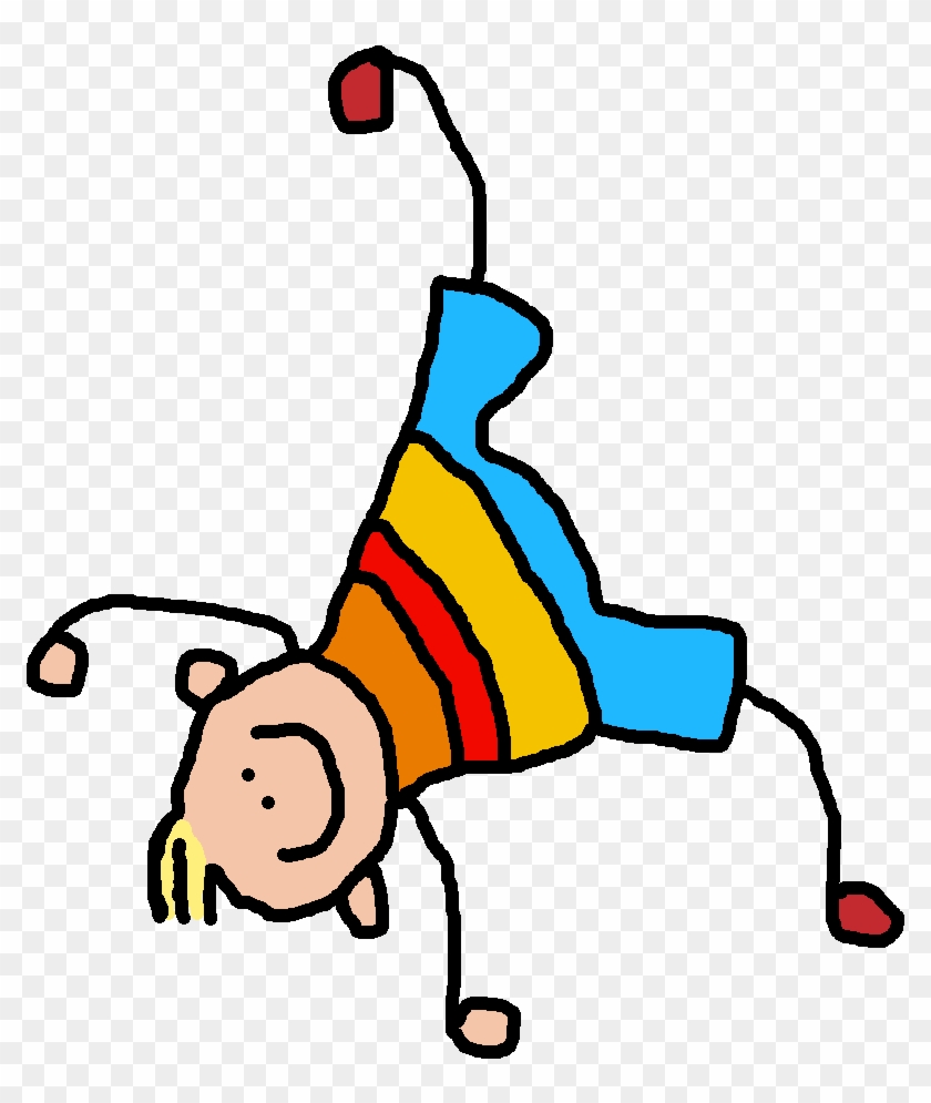 Cartwheels Gymnastics Clipart #207380