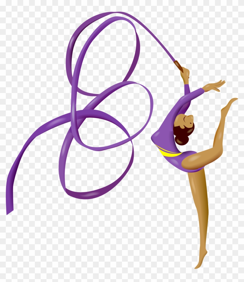 Rhythmic Gymnastics Ribbon Artistic Gymnastics - Fita Ginastica Ritmica Desenho #207511