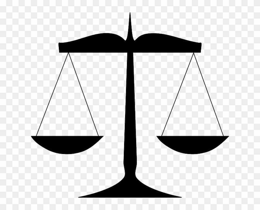 Balance Scales - Scales Of Justice Clip Art #207522