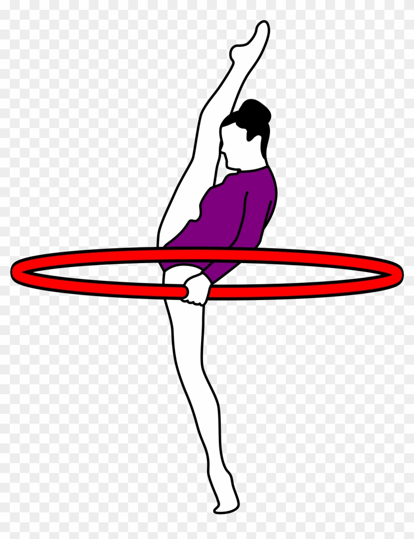 Clipart - Gymnastics Archery - Rhythmic Gymnastic Gif Png #207535