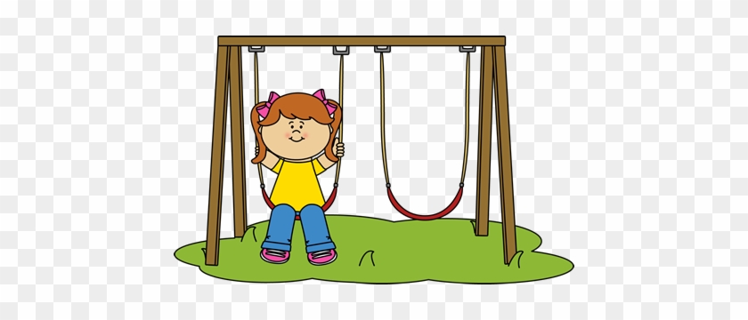 Girl Swinging Clip Art - Swing Clipart #207608