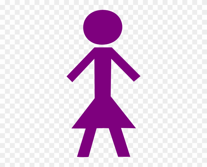 Girl - Clipart - Stick - Figure - Stick Figure Transparent Background #207616