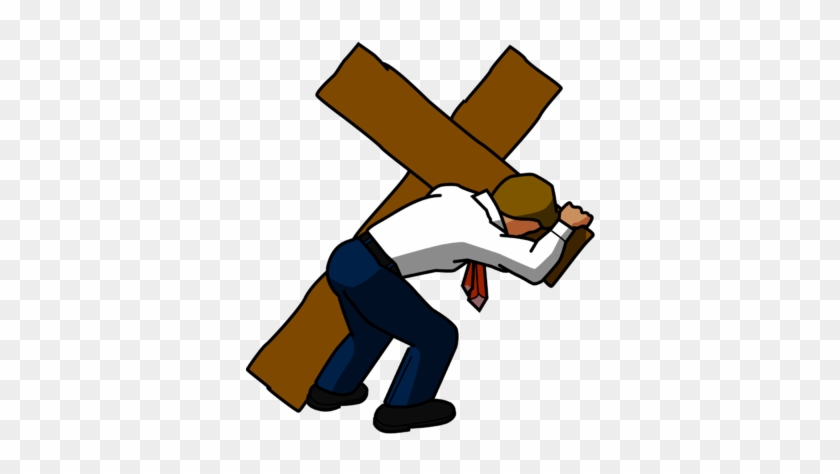 Repentance To Man Clip Art Cliparts - Man Carrying Cross 2017 #207705
