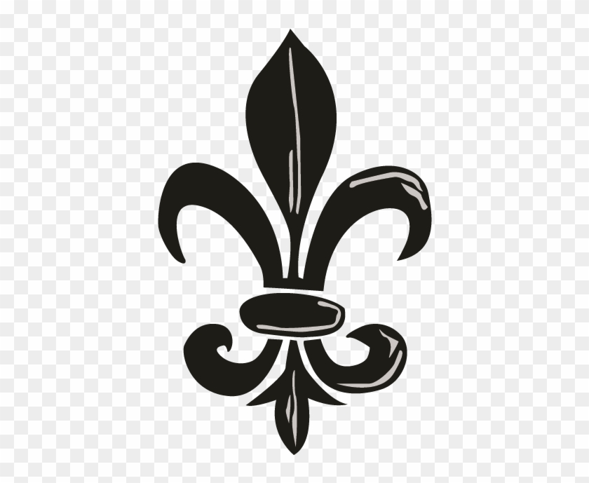 Smock Fleur De Lis 2 Motif - Emblem #1309681