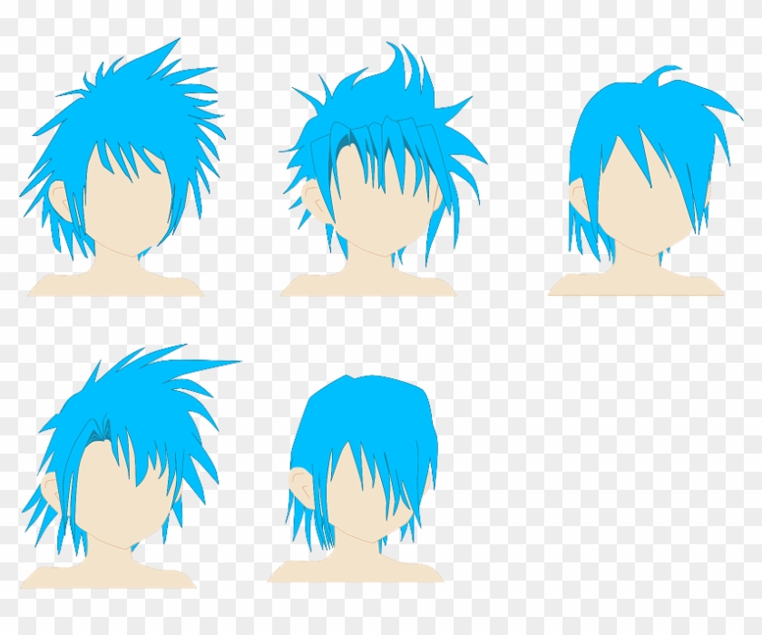 Shonen Hairstyle Reference By Spellcaster723 - Anime Shonen Hairstyles #1309770