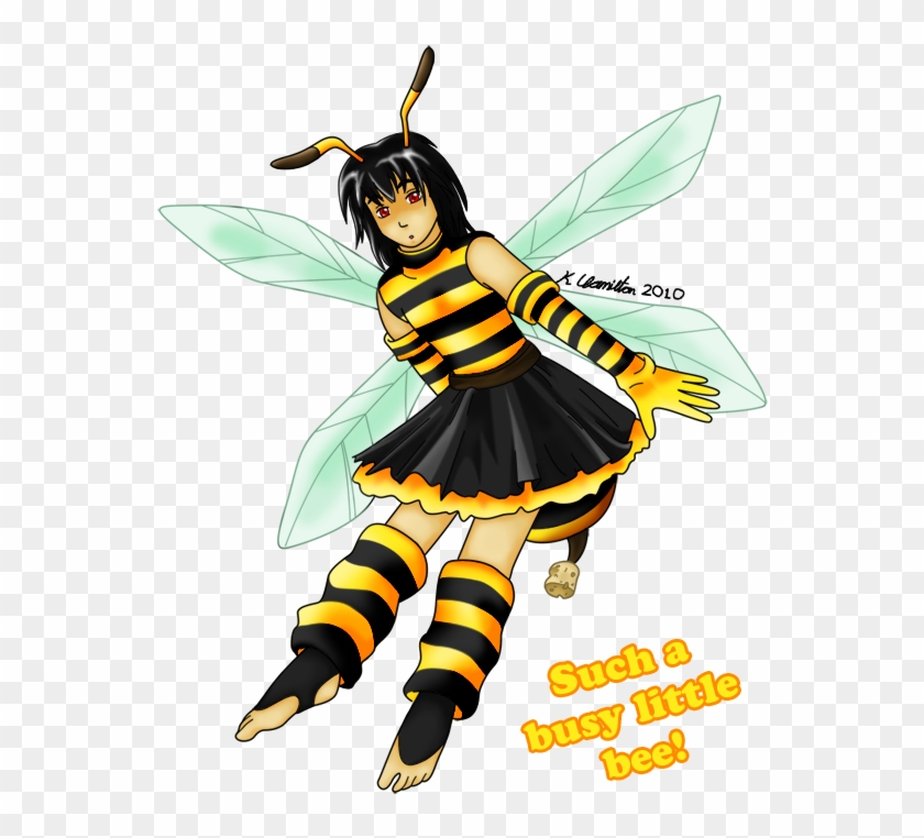 Such A Busy Little Bee By Homunculuslover - Honeybee #1309848