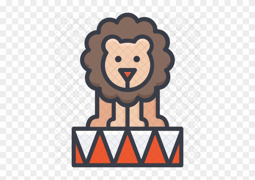 Circus Lion Icon - Circus #1309897