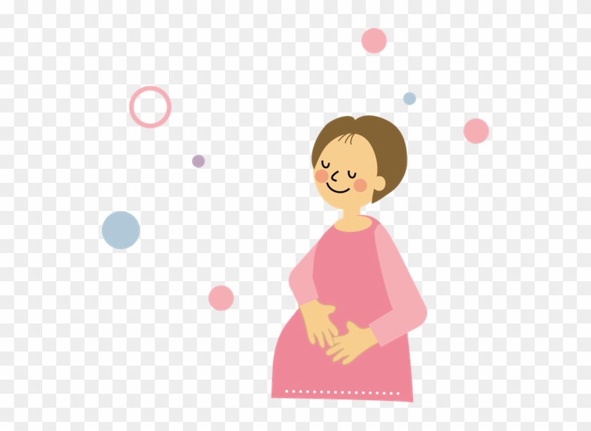 Tea For Pregnant Woman - Pregnant Woman Cartoon Png #1310086