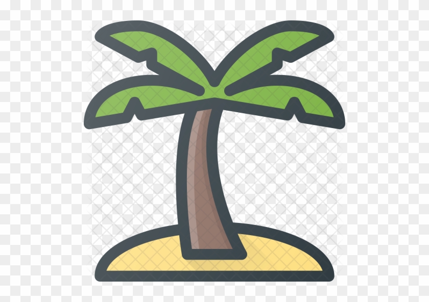 Palm Tree Icon - Palm Trees #1310138