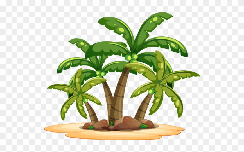 Tree, Tubes, Png - Coconut Tree Vector #1310156