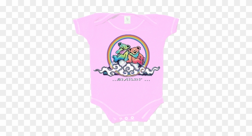 Smilin' Bears On A Cloud Infant Onesie - T-shirt #1310181