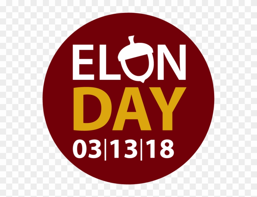Elon Day Circle Logo Maroon - Circle #1310196