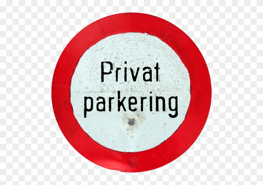 Privat Parkering Norwegian Language Letters Private - Privat Parking #1310199